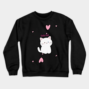 cut cat Crewneck Sweatshirt